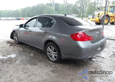 2011 Infiniti G25X from USA, damaged, VIN JN1DV6AR9BM653931